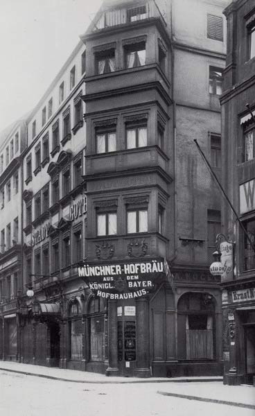 Hotel Stadt Gotha um 1900